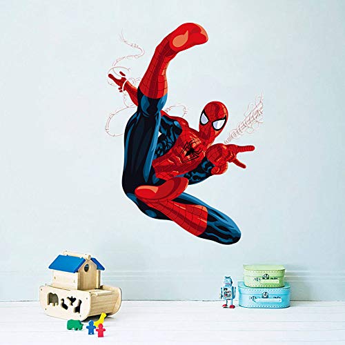 Spiderman 3D Pegatinas Spiderman Pegatinas Decorativas Pared Spiderman Pegatinas de Pared de Spiderman Para Niños Decoración de la Pared Stickers Spiderman