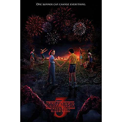 Stranger Things Poster One Summer, No Laminado, Multicolor, 61x91.5 cm