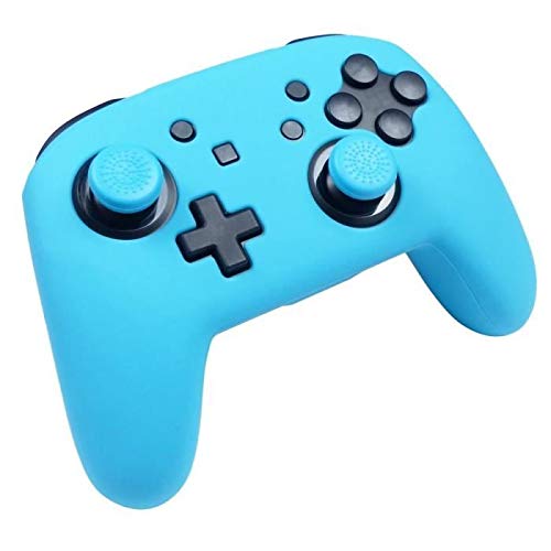 Subsonic - Funda de Silicona para Mando, Color Azul Neón (Nintendo Switch)