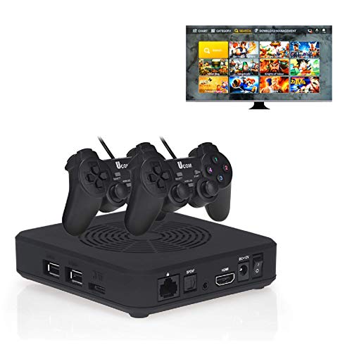 TAPDRA 3D Pandora Saga WiFi TV Game Box 3000 en 1 Consola de Juegos múltiples Arcade con 2 gamepads USB, Compatible con más de 10000 descargas de Juegos