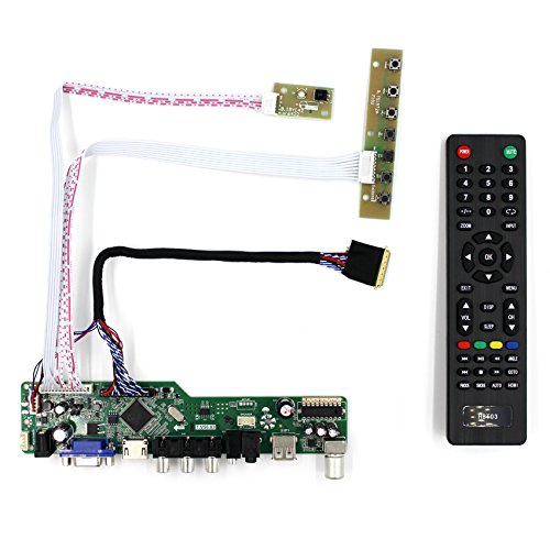 Tarjeta controladora HDMI VGA AV USB LCD de 17.3 pulgadas LP173WD1 B173RW01 LTN173KT01-A01 N173FGE-L21 N17306-L02 1600 x 900 40 pines LCD pantalla