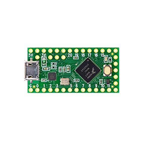 Teensy LC DEV-13305 Junta de desarrollo con bootloader y micro USB para Arduino IDE y para escribir bocetos Arduino, verde