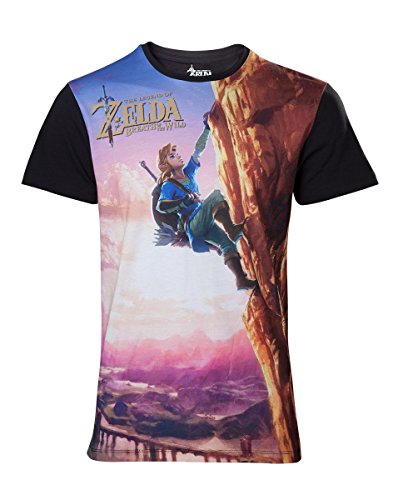 The Legend of Zelda Breath Of The Wild - All Over Link Climbin Camiseta multicolor XXL