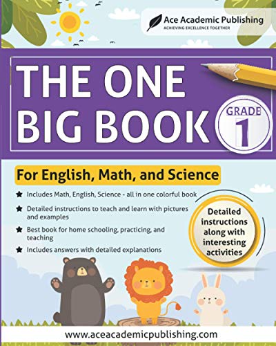 The One Big Book - Grade 1: For English, Math and Science