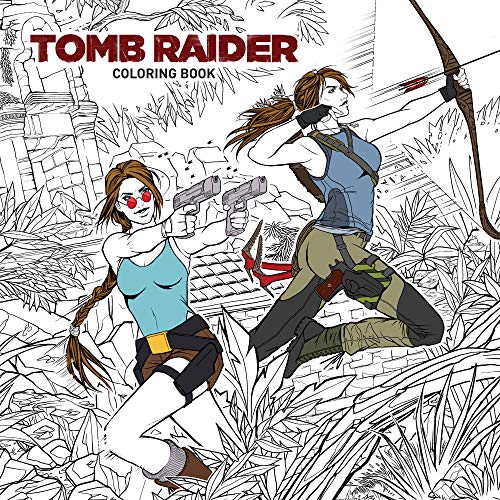Tomb Raider Adult Coloring Book [Idioma Inglés]