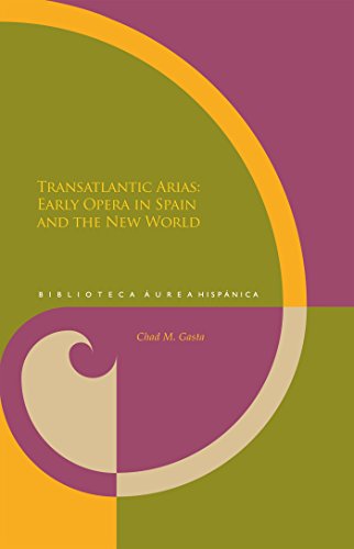 Transatlantic Arias: Early Opera in Spain and the New World (Biblioteca Áurea Hispánica Book 89) (English Edition)