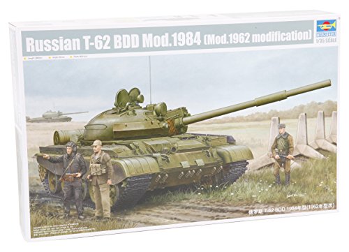 Trumpeter 001553 – Maqueta de de plástico, 1/35 T de 62 BD Modelo 1984 Trumpeter 001553 – Maqueta de de plástico, 1/35 T de 62 BD Modelo 1984