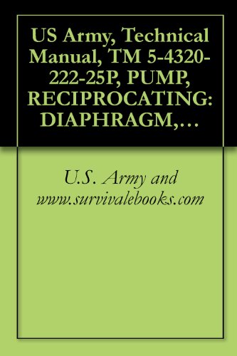 US Army, Technical Manual, TM 5-4320-222-25P, PUMP, RECIPROCATING: DIAPHRAGM, G DRIVEN, WHEEL MOUNTED, RUBBER TIRES; 4-INCH, 100 GPM AT 10 FT S LIFT, (RICE ... manauals, special forces (English Edition) US Army, Technical Manual, TM 5-4320-222-25P, PUMP, RECIPROCATING: DIAPHRAGM, G DRIVEN, WHEEL MOUNTED, RUBBER TIRES; 4-INCH, 100 GPM AT 10 FT S LIFT, (RICE ... manauals, special forces (English Edition)