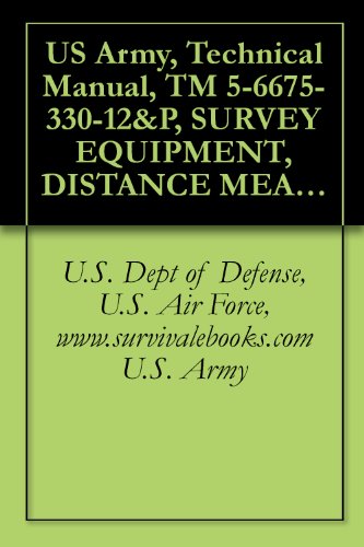 US Army, Technical Manual, TM 5-6675-330-12&P, SURVEY EQUIPMENT, DISTANCE MEASURING, ELECTRONI RANGE MODEL/PART NO 76-0507-1, (NSN 6675-01-187-5139) (English Edition)