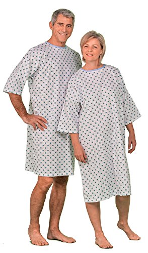 Vestido para paciente -Hospital Shirt Promo - Precio por juego de 3 - Talla única