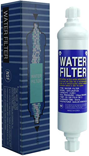 Water Filter 5231JA2012A | Filtro de agua para refrigerator LG, Hotpoint - reemplaza modelos 5231JA2012B, BL9808, BL-9808 - Cartucho de frigorífico frigo externo