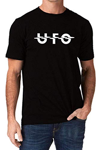 Wekrust UFO Music Metal Logo - Camiseta para Hombre