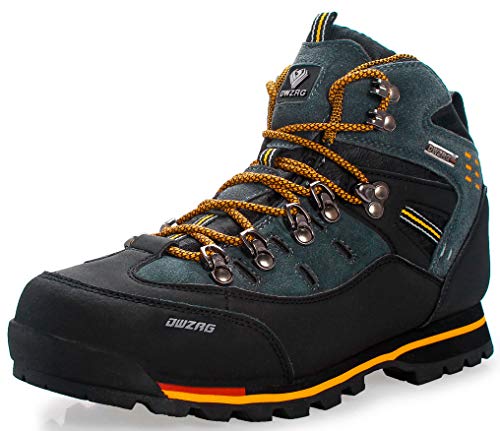 Weweya Hombres Botas de Senderismo Zapatos de Trekking resbaladizo Caminar Transpirable Zapatilla de Escalada