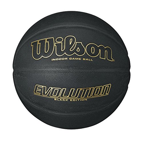 Wilson Evolution Black Edition Basketball, Official Size (29.5")