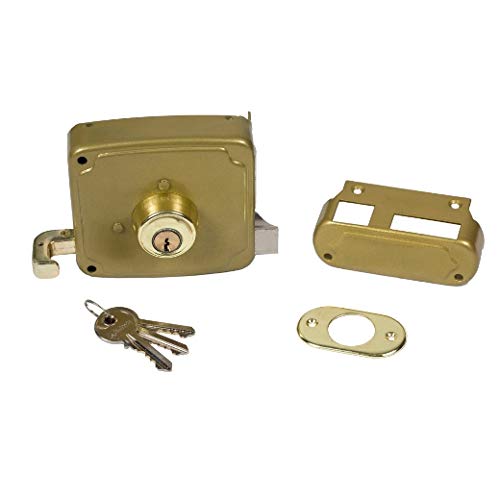 WOLFPACK LINEA PROFESIONAL 3190105 Cerradura S7 / 4125 100HB Izquierda Cilindro 50 mm. Sobreponer WOLFPACK LINEA PROFESIONAL 3190105 Cerradura S7 / 4125 100HB Izquierda Cilindro 50 mm. Sobreponer