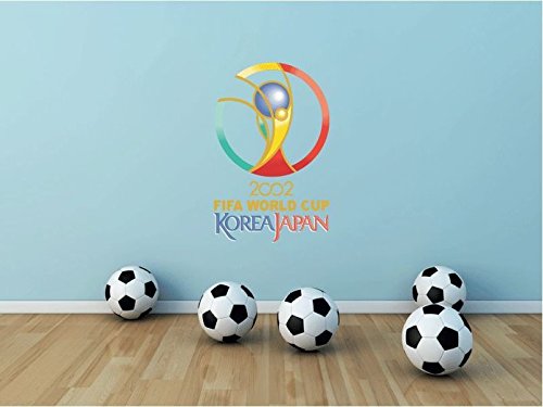 World Cup 2002 FIFA Japan Soccer Football Sport Home Decor Art Wall Vinyl Sticker 63 x 40 cm