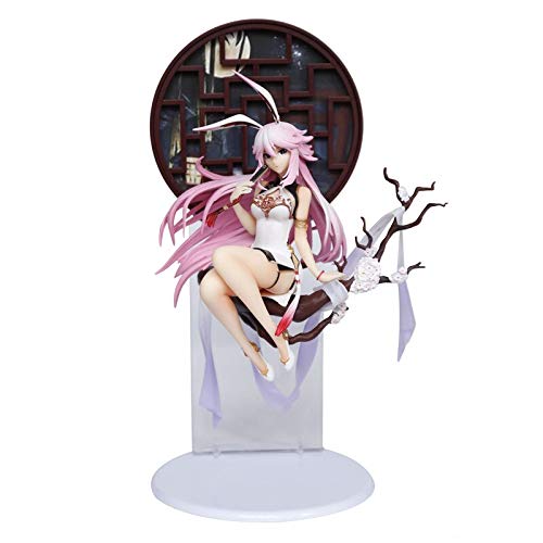 WXIAO HMMOZ 31 cm Honkai Impact 3 Yae Sakura Figura PVC acción Anime muñeca Modelo Juguete Estilo Chino Cheongsam Conejo yae Sakura Figura Regalos Animado Figura (Color : Without Box) WXIAO HMMOZ 31 cm Honkai Impact 3 Yae Sakura Figura PVC acción Anime muñeca Modelo Juguete Estilo Chino Cheongsam Conejo yae Sakura Figura Regalos Animado Figura (Color : Without Box)