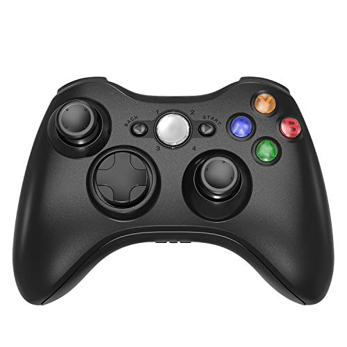 Xbox 360 Mando de Gamepad, Mando pc, Mando xbox 360 Inalámbrico con Vibración, Controlador de Gamepad para Xbox 360 Mando para PC Windows XP/7/8/10 Xbox 360 Mando de Gamepad, Mando pc, Mando xbox 360 Inalámbrico con Vibración, Controlador de Gamepad para Xbox 360 Mando para PC Windows XP/7/8/10