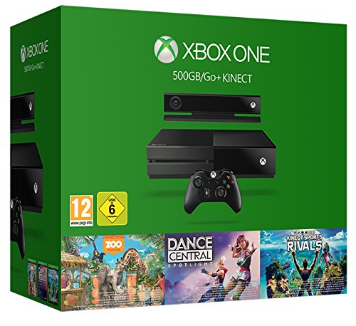 Xbox One With Kinect With Kinect Sports Rivals, Zoo Tycoon And Dance Central [Importación Inglesa]