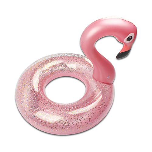 XMH Flamingo Piscina Boya Anillo De Natación Inflable, Salón Silla Juguete Anillo De Natación, Niños Adultos Piscina De Playa Fiesta De Verano Brillo Anillo De Natación,Rosado,90cm XMH Flamingo Piscina Boya Anillo De Natación Inflable, Salón Silla Juguete Anillo De Natación, Niños Adultos Piscina De Playa Fiesta De Verano Brillo Anillo De Natación,Rosado,90cm