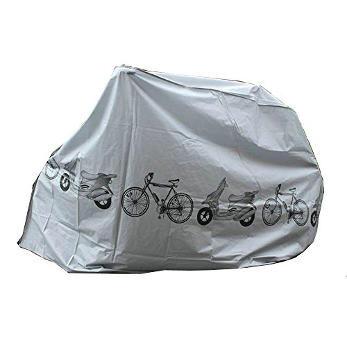 Yizhet Funda Bicicleta,Funda para Bicicleta Impermeable Funda de Protección Bicicleta Funda Bici de Resistente Proteger Bici del Lluvia Polvo 200x 100CM