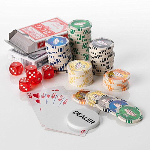 Yousave Las Vegas - Maletín de póquer (11,5 g, 500 fichas)