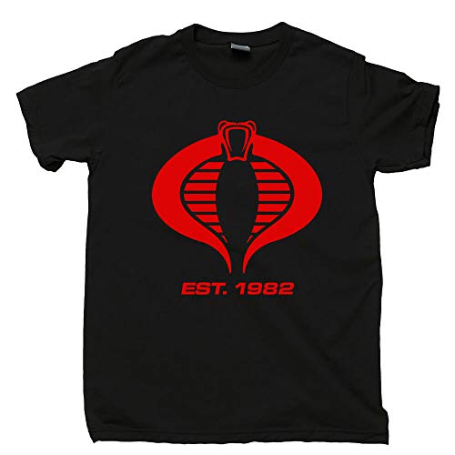 YTRUH Cobra T Shirt Commander Bats Viper Baroness Zartan Storm Shadow Firefly Figure