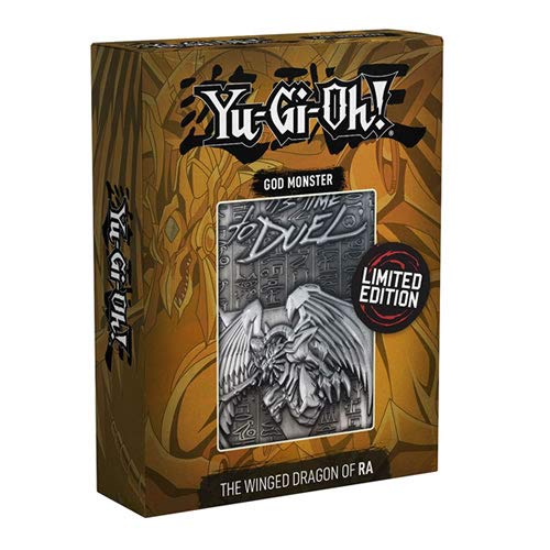 yu-gi-oh Tarjeta de Metal de edición Limitada con diseño de dragón de Ra. (FaNaTtiK YGO14-W)