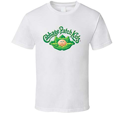 YUANLI Cabbage Patch Kids Retro Vintage Old School Toy Cool camiseta blanca