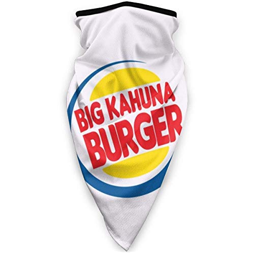 Yuanmeiju Pulp Fiction Big Kahuna Burger King Trucker Cap WhiteRoyal Blue Cubierta facial Pañuelos For Dust Outdoors Festivals Sports