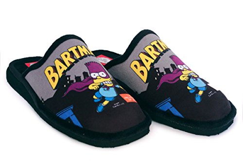 Zapatillas Bart Simpson Andar en Casa Bartman (41)