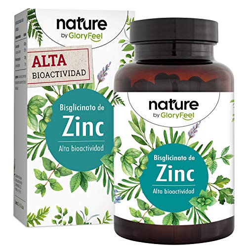 Zinc 25mg Alta dosificación - 400 Tabletas Premium Bisglicinato de Zinc puro (Quelato de Zinc)- Zinc elemental de alta biodisponibilidad - Producción probada en laboratorio en Alemania Zinc 25mg Alta dosificación - 400 Tabletas Premium Bisglicinato de Zinc puro (Quelato de Zinc)- Zinc elemental de alta biodisponibilidad - Producción probada en laboratorio en Alemania