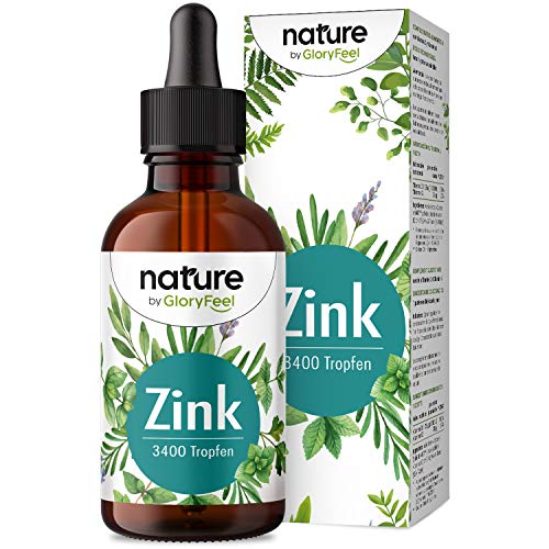 Zinc en gotas - ABSORCIÓN MÁXIMA - 3400 gotas (Suministro para 7+ meses) - Premium: Zinc líquido iónico (sulfato de zinc) - Sin alcohol, vegano - Fabricado en Alemania Zinc en gotas - ABSORCIÓN MÁXIMA - 3400 gotas (Suministro para 7+ meses) - Premium: Zinc líquido iónico (sulfato de zinc) - Sin alcohol, vegano - Fabricado en Alemania