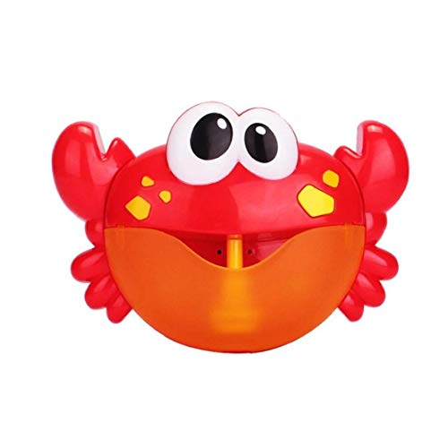 ZYCX123 Bebé baño de Burbujas Cangrejo Juguete Bubble Maker Bubble Blower Máquina de Burbujas con los Juguetes de Cuna 12 de bañera de Burbujas para Bebés y Niños Niños 1 Set ZYCX123 Bebé baño de Burbujas Cangrejo Juguete Bubble Maker Bubble Blower Máquina de Burbujas con los Juguetes de Cuna 12 de bañera de Burbujas para Bebés y Niños Niños 1 Set