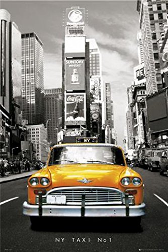 1art1 40950 Nueva York - Póster de Taxi n.º 1 (91 x 61 cm)