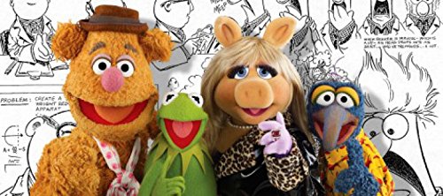 1art1 Muppets - Kermit, Piggy, Fozzie and Gonzo Póster Fotomural (202 x 90cm)