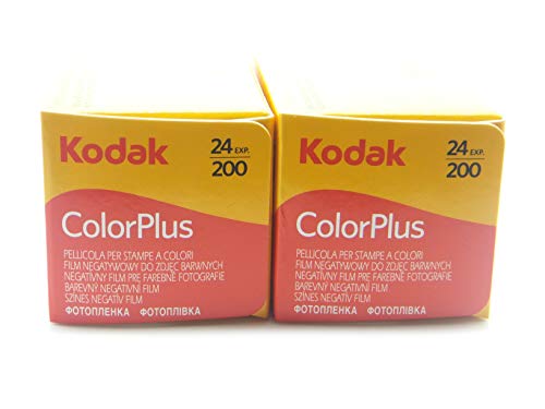 2 carretes Kodak Color Plus, 35 mm 200/24, Lote de 2 unidades, - Película - Carrete - Fotografía 2 carretes Kodak Color Plus, 35 mm 200/24, Lote de 2 unidades, - Película - Carrete - Fotografía
