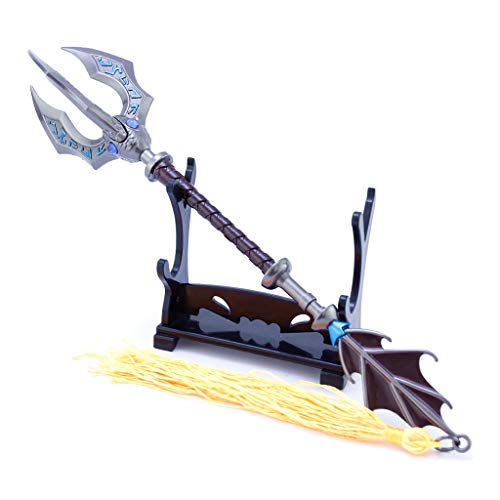 20 cm/7.9 pulgadas The Tidal Trickster Leyenda Juego Metal Armas 1/6 Escala Llavero Modelo Artes Juguetes Fiesta Regalo Decoración de Mesa 20 cm/7.9 pulgadas The Tidal Trickster Leyenda Juego Metal Armas 1/6 Escala Llavero Modelo Artes Juguetes Fiesta Regalo Decoración de Mesa