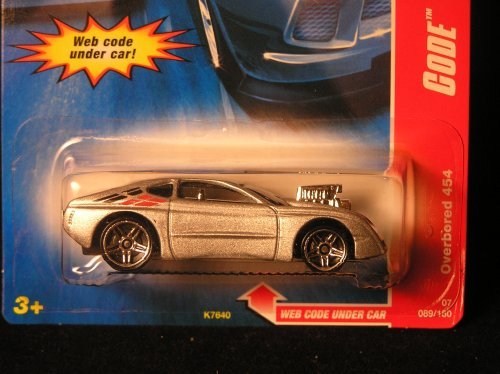 2007 HOT WHEELS Code Car Series - Overbored 454 2007-89 Mattel Hot Wheels Diecast Collectibles Collector Car!! #89/180 by Hot Wheels