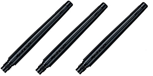 3 cartuchos de tinta Negro Pentel XFR-AD para Pentel Lápiz de caligrafía Kuretake - Importado de Japón