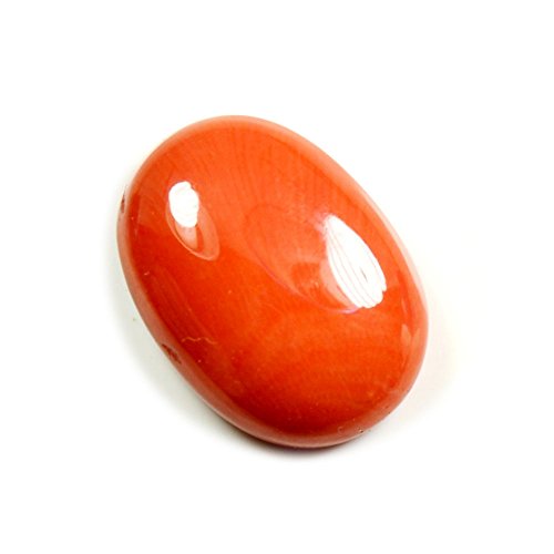 55 ct 9,3 quilates Natural cartucho Original japonés rojo coral Moonga forma ovalada mejor calidad Loose Gemstone