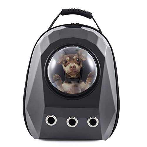 Aceshop Mochila Transpirable Cápsula Mascotas, Mochila Carrier, Bolsas de Viaje para Gatos Perros Puppy Small Animals Mascotas Conveniente para Viaje Caminando Aceshop Mochila Transpirable Cápsula Mascotas, Mochila Carrier, Bolsas de Viaje para Gatos Perros Puppy Small Animals Mascotas Conveniente para Viaje Caminando
