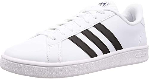 adidas Grand Court Base, Zapatos de Tenis Hombre, Ftwbla Negbás Azuosc, 43 1/3 EU