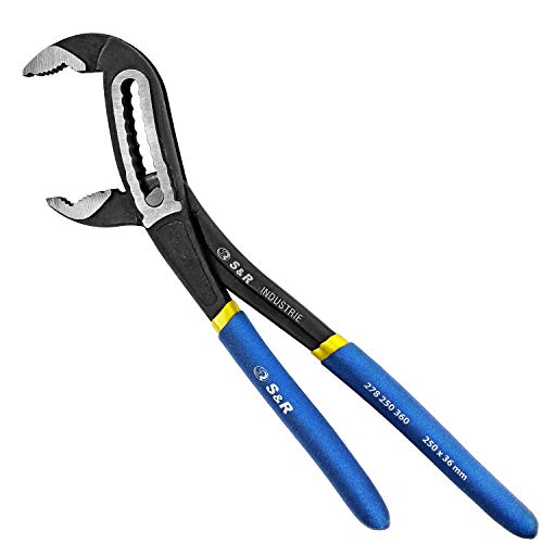 Alicate de Pico Loro Abrazadera Ajustable 250x36 mm en acero al cromo vanadio de alta calidad Alicate de Pico Loro Abrazadera Ajustable 250x36 mm en acero al cromo vanadio de alta calidad