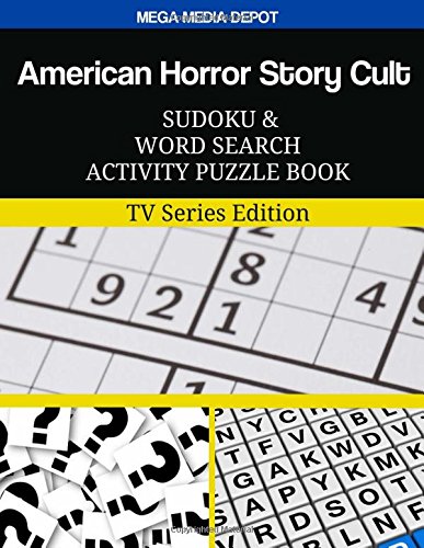 American Horror Story Cult Sudoku and Word Search Activity Puzzle Book: TV Series Edition