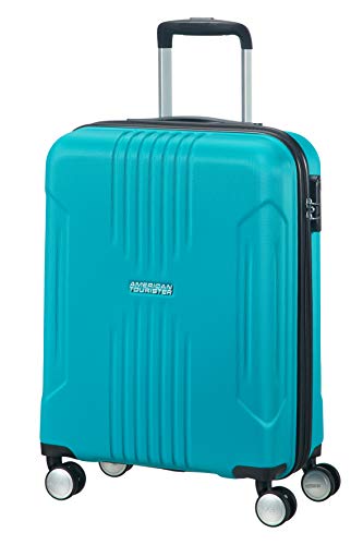 American Tourister 88742-1809 - Bolsa de Viaje, 34 L, 4 Rueda(s), Cremallera, Color Azul