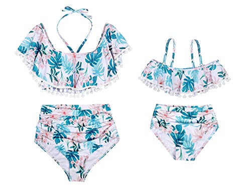 AmzBarley Traje de Baño Bañador de Mujer Tankini Push up Dos Piezas Conjuntos,Sexy Bikinis Mujer Braga Alta Cintura y Cuello Colgante Acolchado Bra Top con Volantes Set Verano Playa Ropa,345A/XL AmzBarley Traje de Baño Bañador de Mujer Tankini Push up Dos Piezas Conjuntos,Sexy Bikinis Mujer Braga Alta Cintura y Cuello Colgante Acolchado Bra Top con Volantes Set Verano Playa Ropa,345A/XL