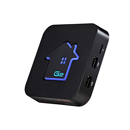 Android TV Box 7.1.2, GT MEDIA G2 Android Smart TV Box Quad-Core【2GB +16GB】, 3D 4K H.265 WiFi 2.4Ghz Ethernet USB 2.0, Soporte Dolby HDMI DLNA Netflix Xtream Stalker Widevine GT Player