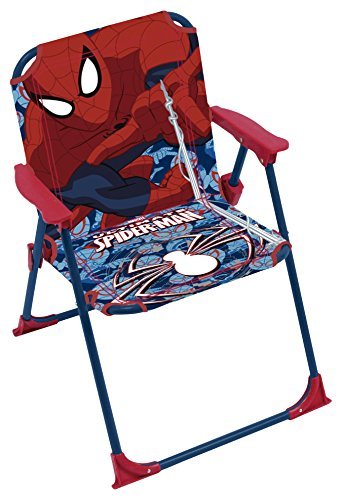 Arditex - 009460 - Chaise Pliable Pour Enfant - Spiderman Dimensions - Jardin Camping Maison - 38 X 32 X 53 Cm by Arditex