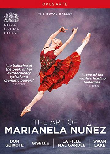 Art of Marianela Nuñez (THE) - Don Quixote / Giselle / La fille mal gardée / Swan Lake [Ballets] (Royal Ballet, 2005-2016) (4-DVD Box Set) (NTSC)